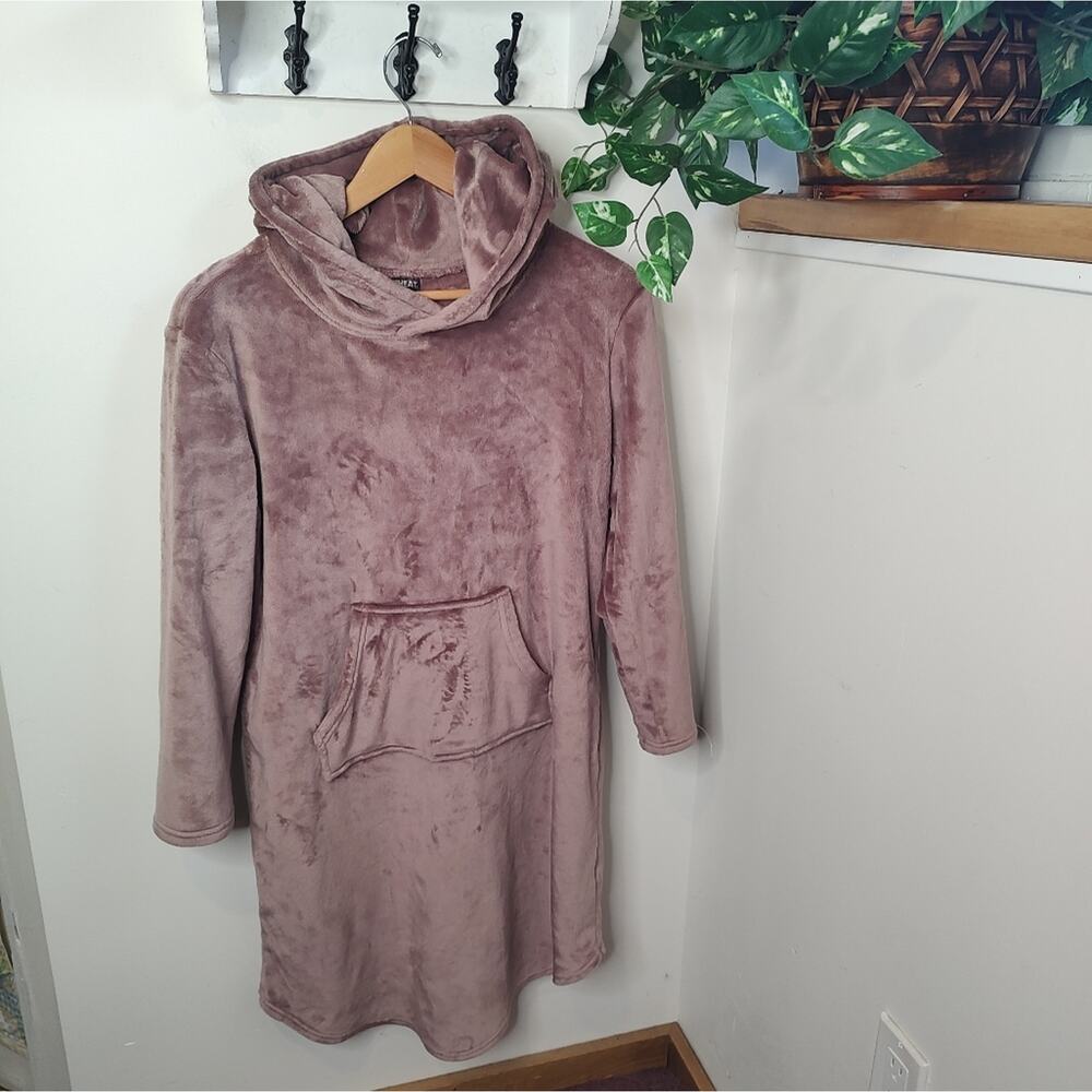 32 Degrees Plush Hoodie Sleep Lounger S/M